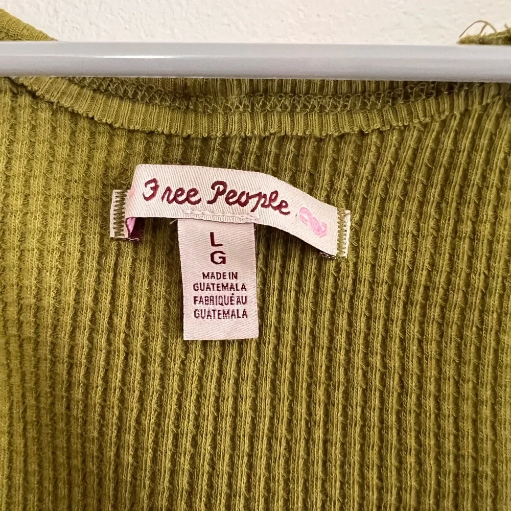 Free People Santa Clara ferngully thermal top
